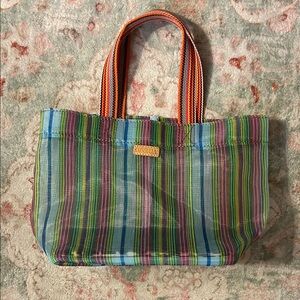Consuela Vibrant Striped mini lunch bag